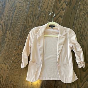 Women’s pink blazer